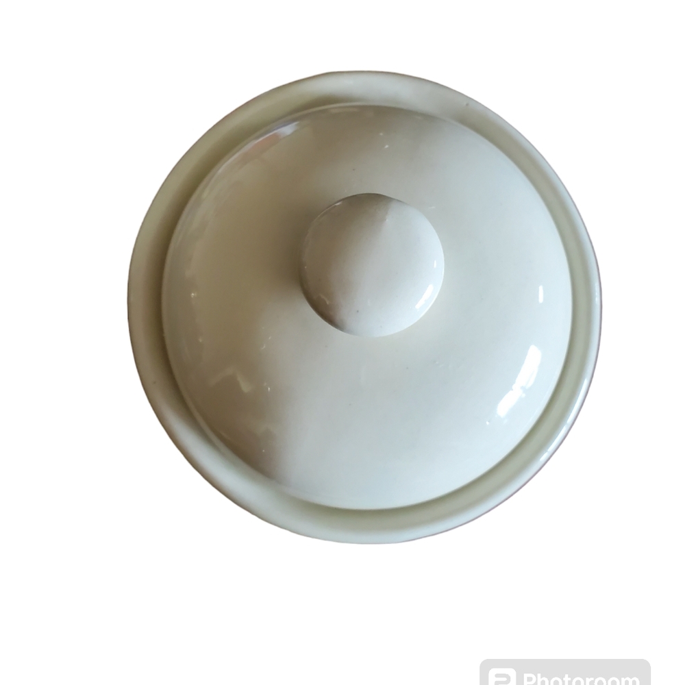 Birdhouse Canister 7" Casuals By China Pearl Bluebirds Trees ~ Pre-Owned  W/Lid - Picture 5 of 11